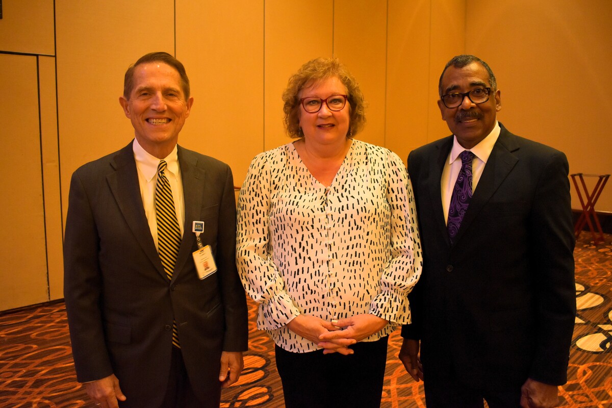 Mark Clement, Colleen Chamberlain, Rev. Dr. Donald E. Jones Sr.